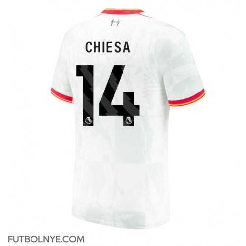 Camiseta Liverpool Federico Chiesa #14 Tercera Equipación 2024-25 manga corta